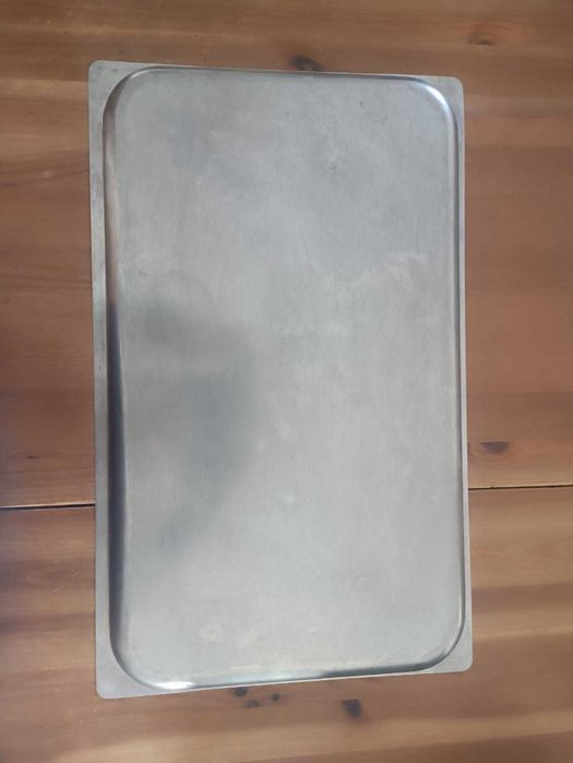 Tabuleiros inox 3 unidades com tampa