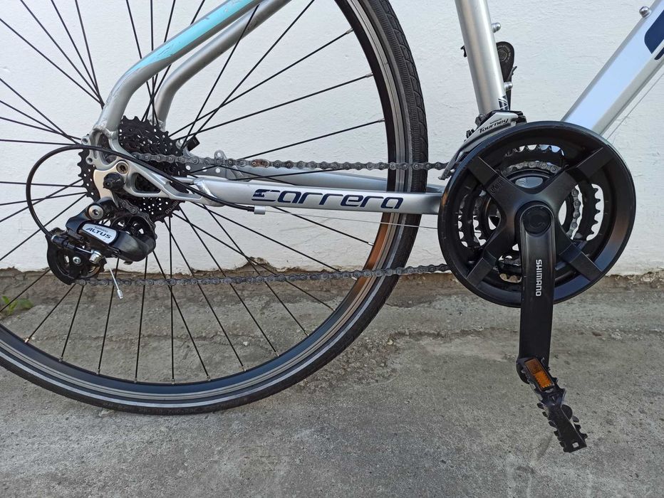 Rower crossowy Carrera Crossfire koła 28 rama alu na wzrost 160-178 cm