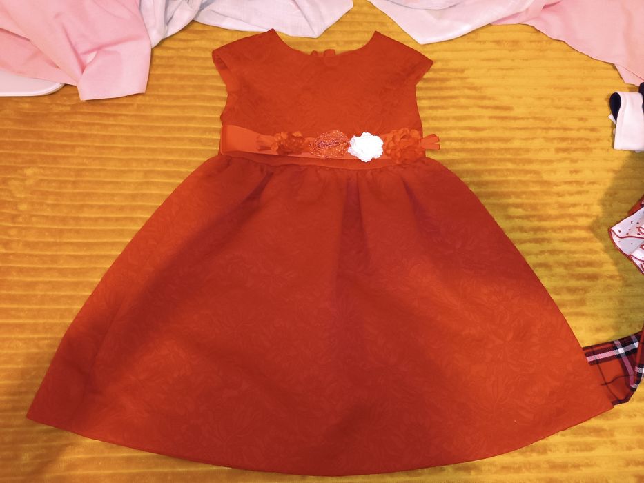 2 vestidos de natal 6 anos muito bonitos