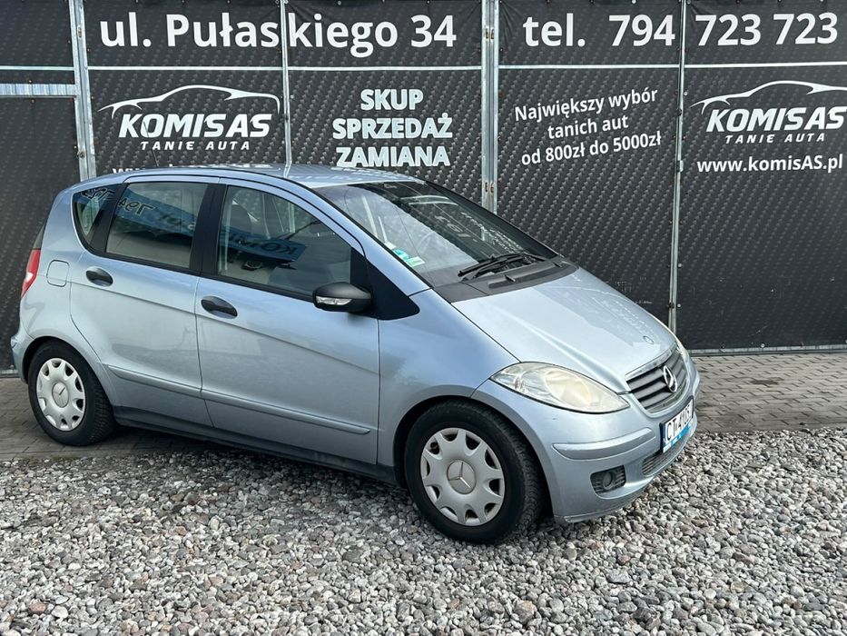Mercedes Benz A 2.0D 109KM 2006r * Klimatyzacja Zadbane Wnętrze *