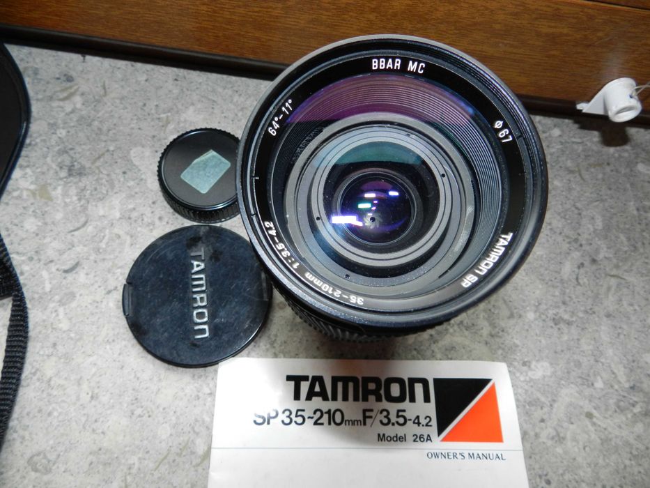 obiektyw Tamron SP35-210 mm z futerałem japan
