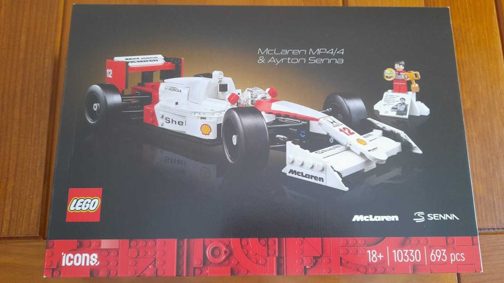 LEGO McLaren MP4/4 e Ayrton Senna F1