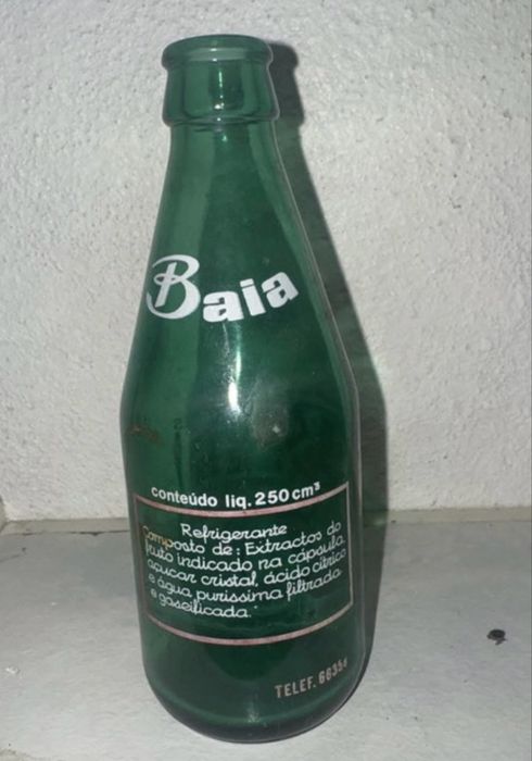 Garrafa baia pirogravada