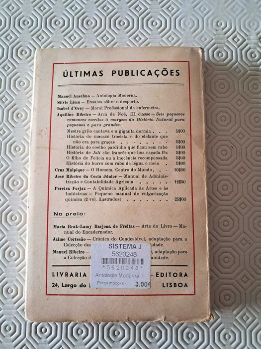 A. Bessa Luís- A Sibila (1970)/Manuel Anselmo- Antologia Moderna 1937