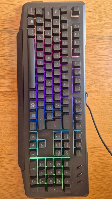 Teclado Ozone Doubletap RGB PT