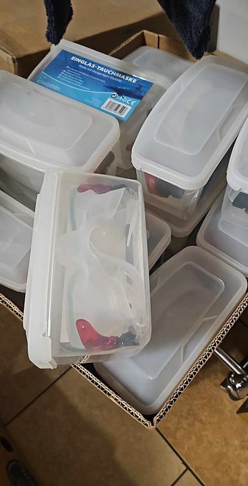 Maska ,rurka , płetwy  komplet