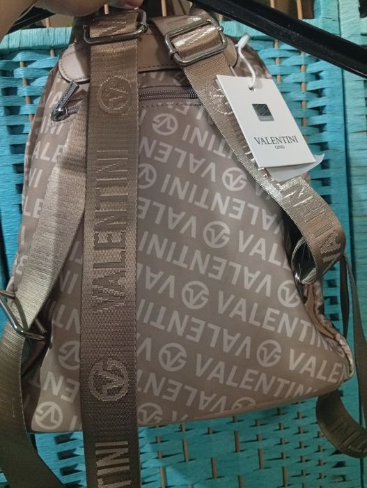 Mochila bege  Valentini