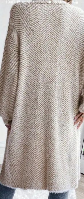 Kardigan damski ciepły sweter xxl