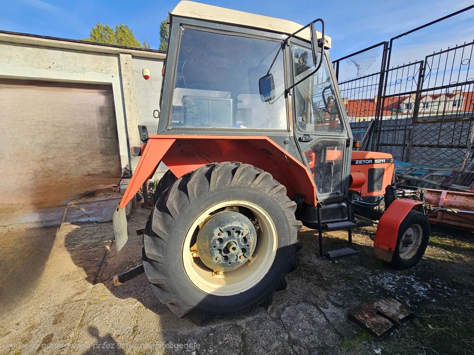 Zetor 5211 z pługiem-akcja zima Faktura VAT