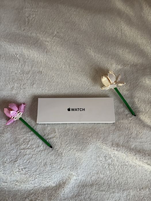 Apple watch SE 3 czarny pasek M/L