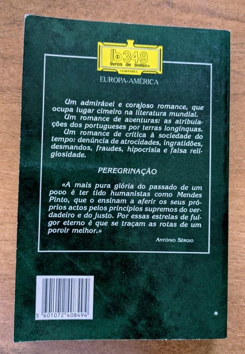 Livros "Peregrinação" e "Tinha chovido na véspera"