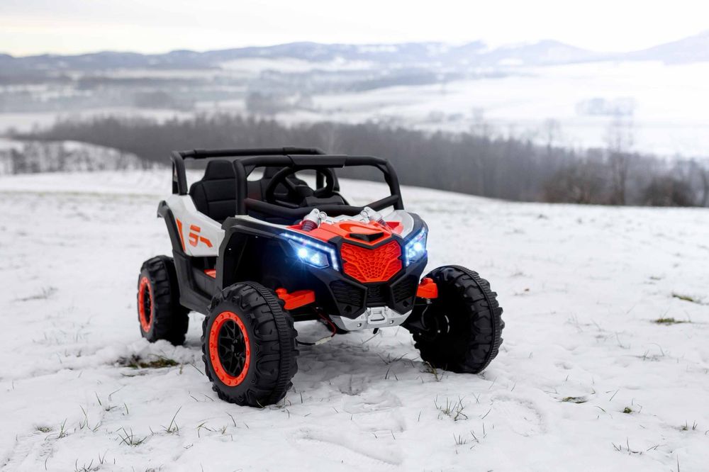 MOCNY UTV Quad 4X45 watna akumulator LED-Y pilot skóra auto samochód