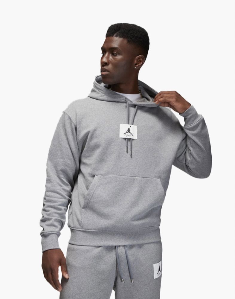 air jordan flight fleece MENS PULLOVER HOODIE GREY DQ7338 091 3 100 Olx