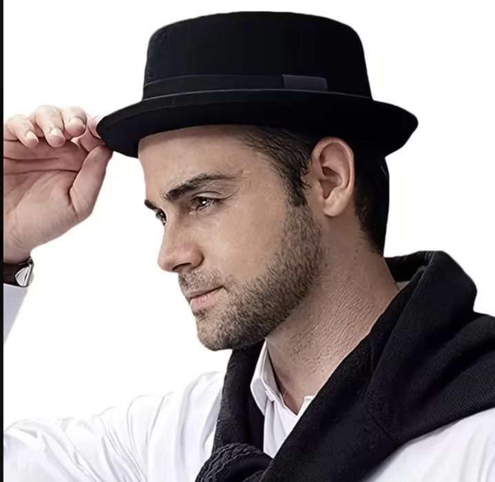 Modny męski kapelusz Fedora