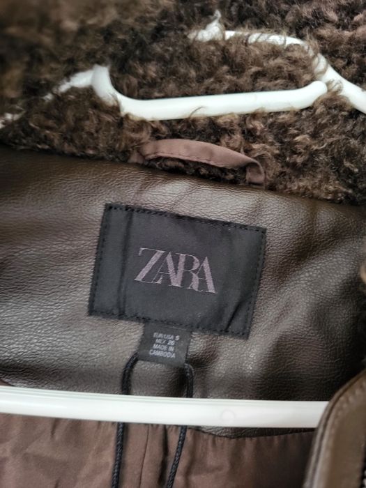 Futerko brazowe zara nowe s viral