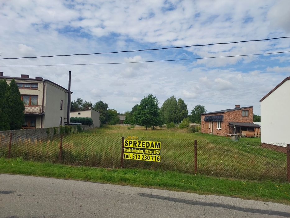 Działka 20 arów Radomsko M.Dąbrowskiej MPZP