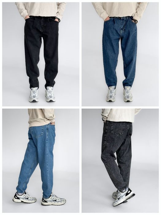 Джинси чоловічі банани mom мом штани Джинсы мужские slim fit jeans L