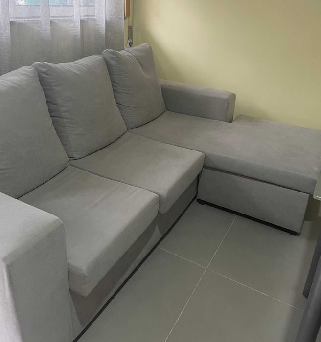 Sofá Cinzento - Muito Bom Estado
