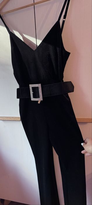 Kombinezon welurowy stradivarius roz. M