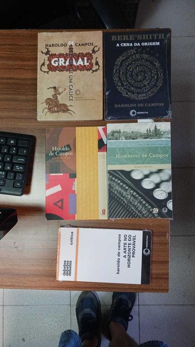 Haroldo e Augusto de Campos + Ana Cristina Cesar  -  27 livros
