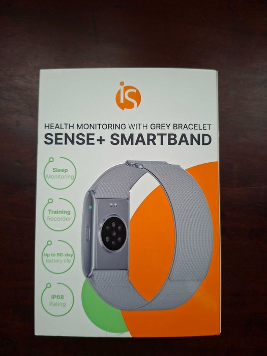 Smart Band Sense+iS Q Watch PRO - Pulseira Monitorizadora de Desporto e Saúde