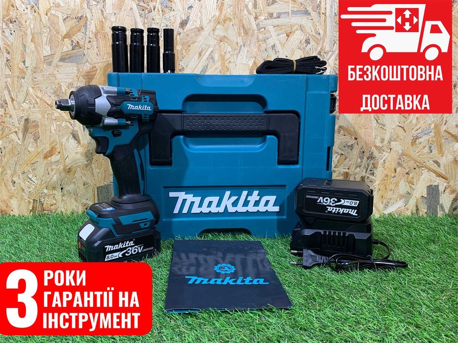Гайковерт Makita DTW500BL 36V 8A Гайковерт Макіта 500Nm