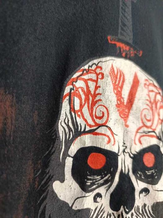Vintage T-shirt Official Vikings Berserker fit M Skull Affliction
