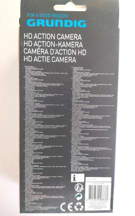 Hd Grundig HD 729 P action câmera