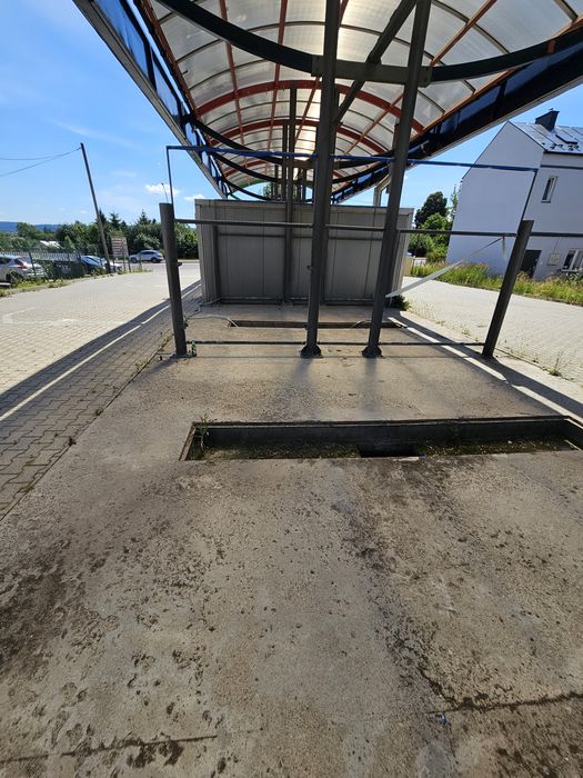 Działka inwestycyjna 10,5 a –zabudowa myjni. wiata, - Więcej