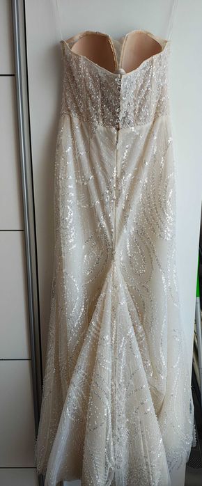 Suknia ślubna rybka 36/38