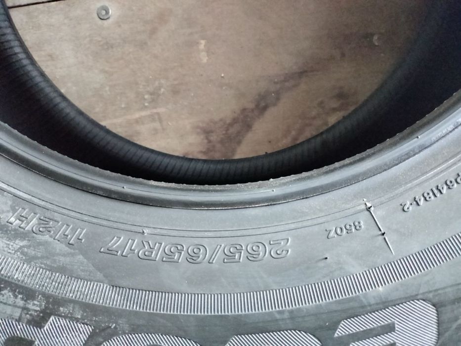 Нова резина Bridgestone 265/65 r17