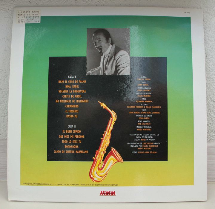 LP Bonet De San Pedro -Carita de Angel , Hispavox Madrid