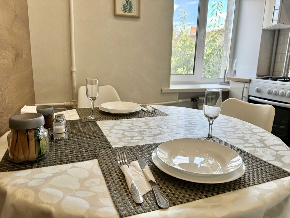 ApartPoltava Світла квартира ЛИСТОПАД  Скандинавський стиль, фіск.ЧЕК