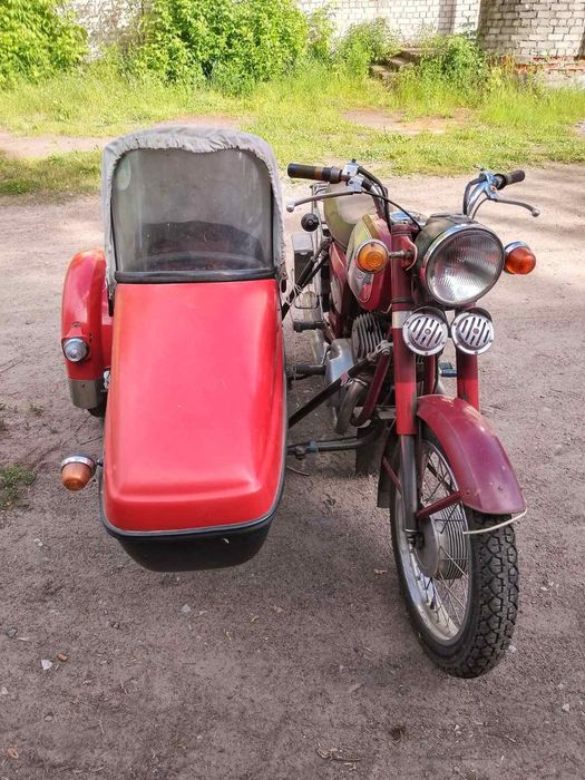 Продам  JAWA 350 с коляской Velorex 562