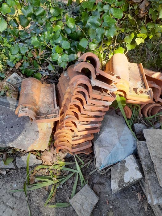 telhas em excelente estado