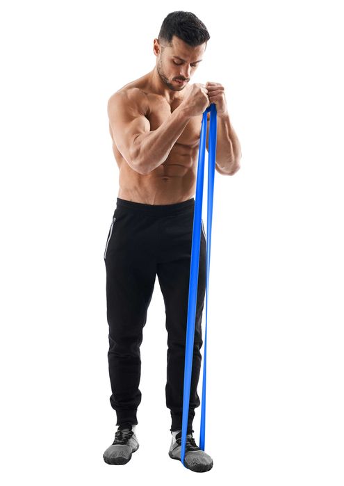 Guma do ćwiczeń mocna oporowa taśma treningowa opór 36-45kg BDG