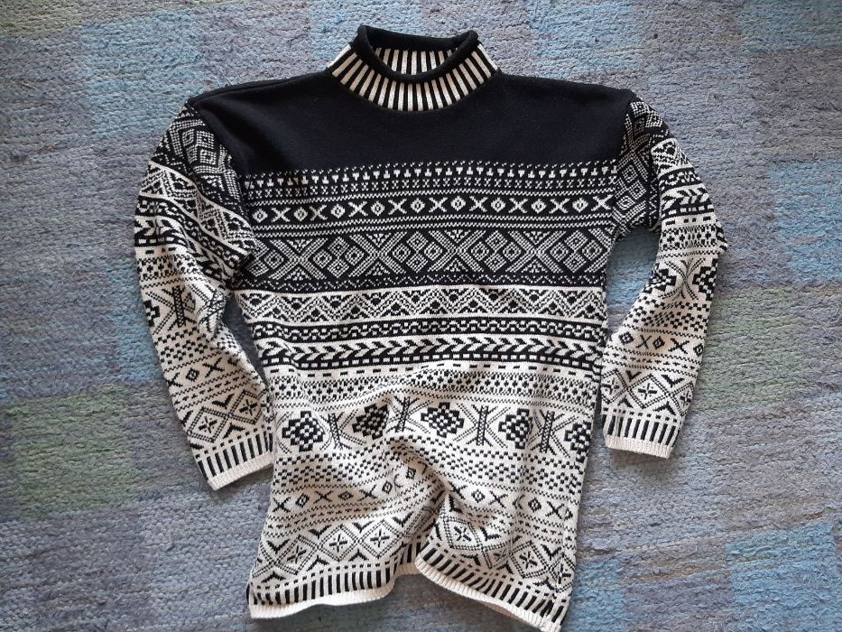 Sweter wzór skandynawski marki Dorothy Perkins rozmiar 40