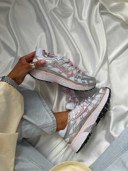 АКЦІЯ! Nike P-6000 White Elemental Pink 36 37 38 39 40 41  найк п