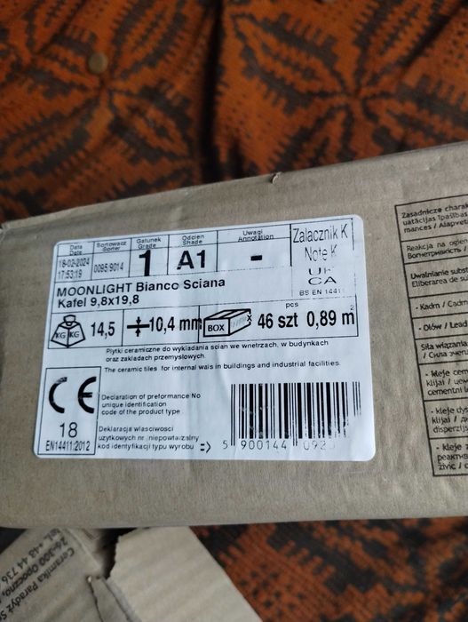 Płytki ceramiczne ścienne Paradyż