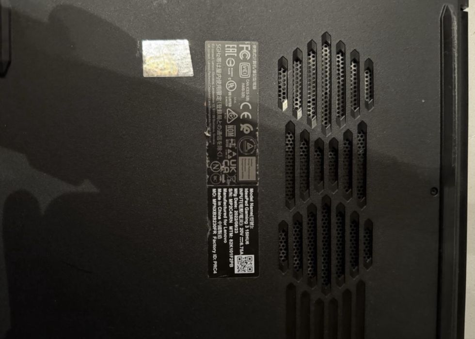 Laptop lenovo legion