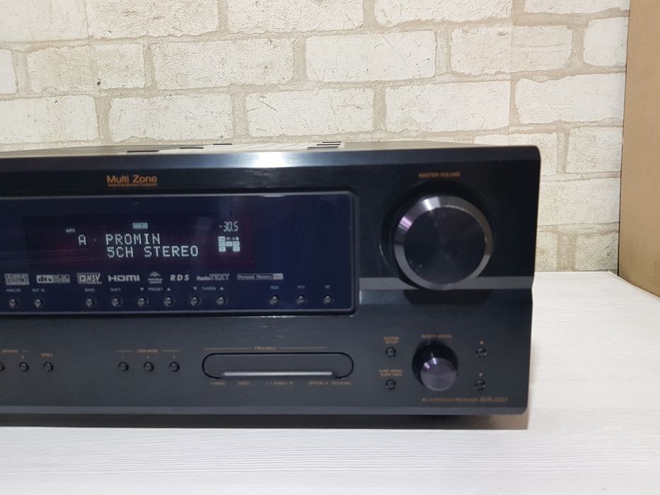 Пульт! 7.1 AV ресивер  Denon AVR-2307, 7х135Вт,HDMI  б/у з Німеччини