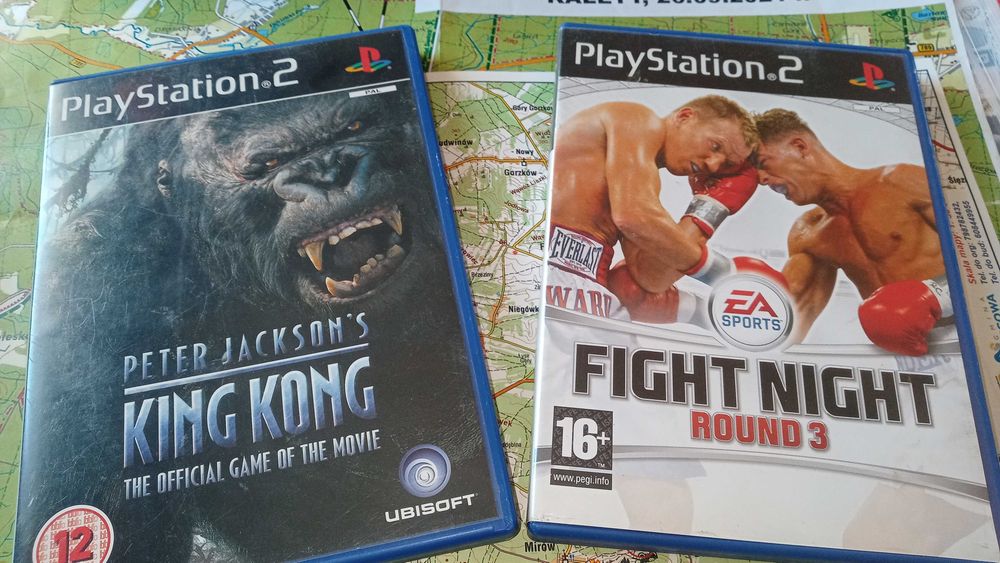 + King Kong i Fight Night 3 + gry na PS2