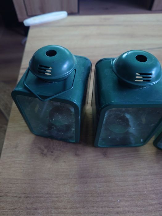 3 lampiony zielone