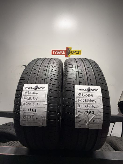 Opona letnia Bridgestone 195/65 R15 Ecopia EP150 używana #L1368