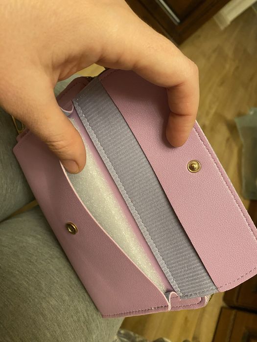 Жіноча сумочка міні ніжного кольору