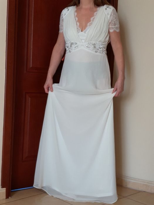 Suknia biala r.36Amelia Rose z metkami