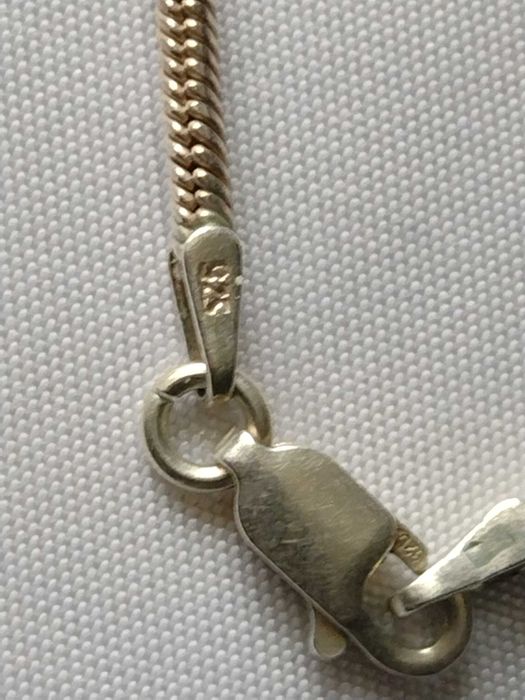 Łańcuszek Srebro 925 splot żmijka