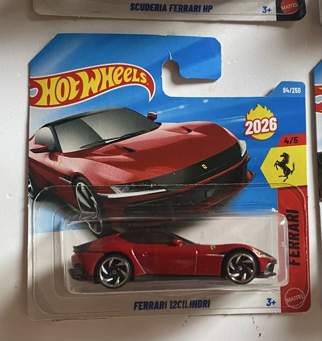 Hot Wheels Pack 4 Ferrari