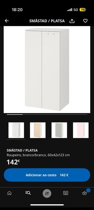 Armário/Roupeiro Novo