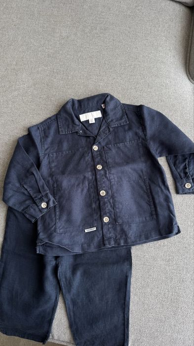 Лляний костюм для хлопчика ZARA